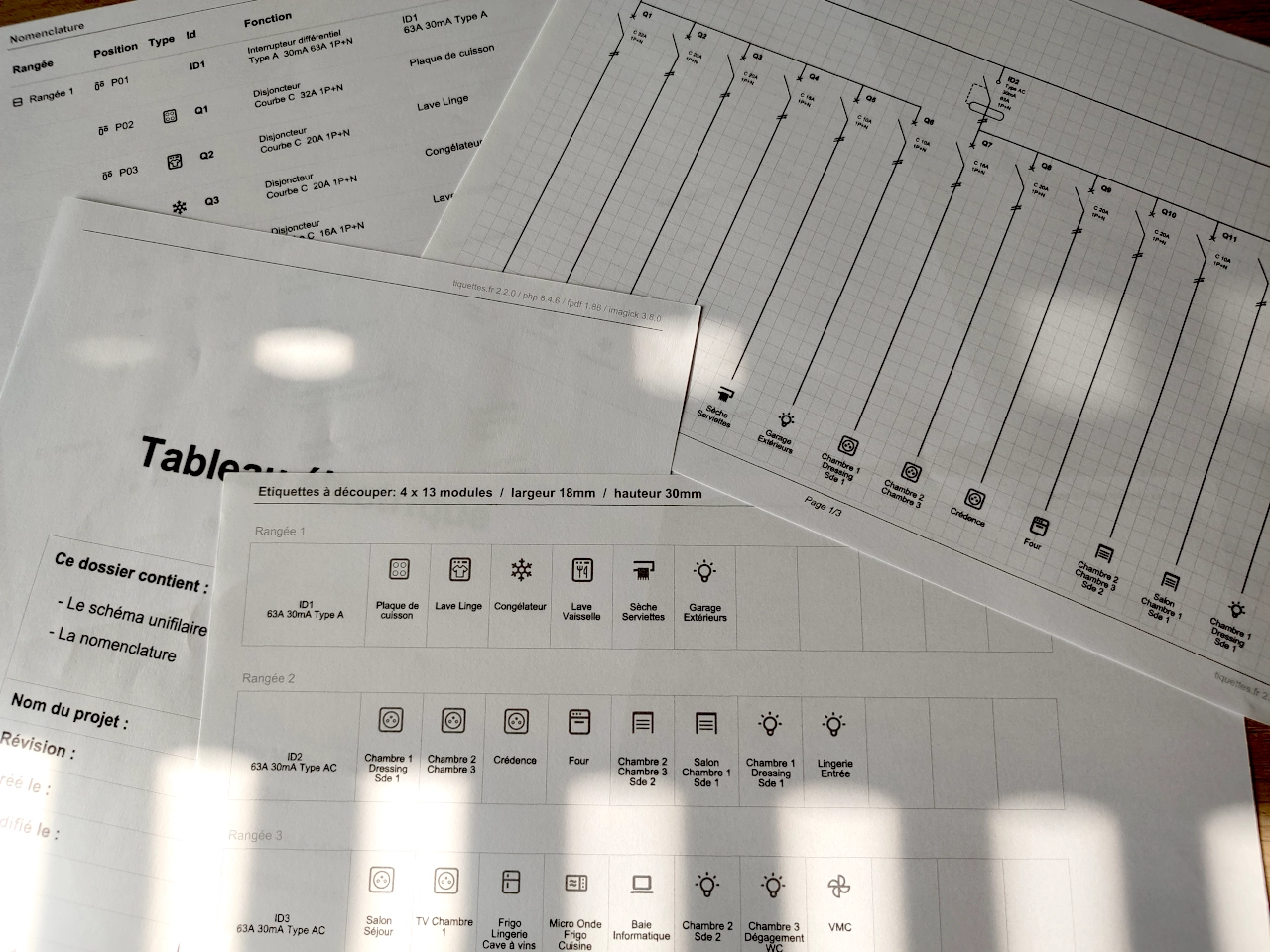 Exemple d'impression PDF